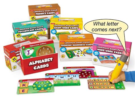 Alphabet Smart Pencil Interactive Learning Cards 